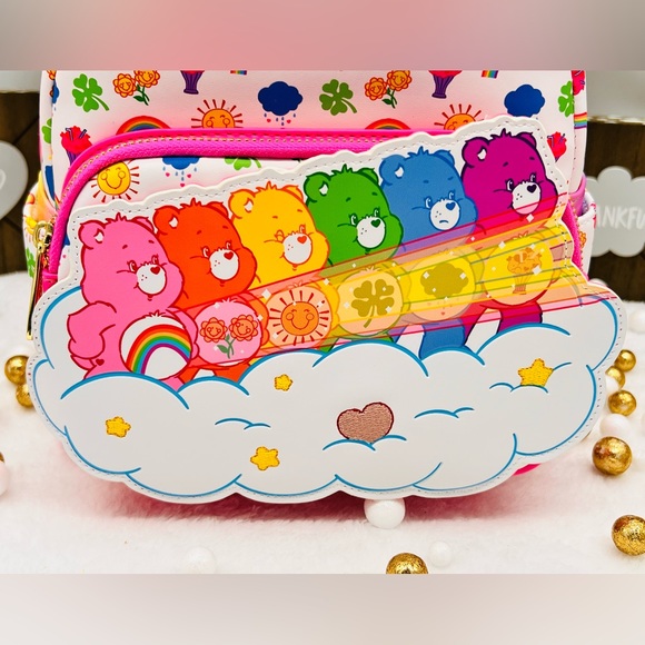 Loungefly Care Bears Stare Mini Backpack